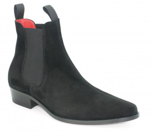 Beatwear Classic Boot - Black Suede Size 48