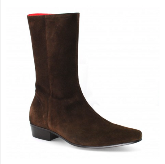 Low Lennon Boot - Chocolate Suede