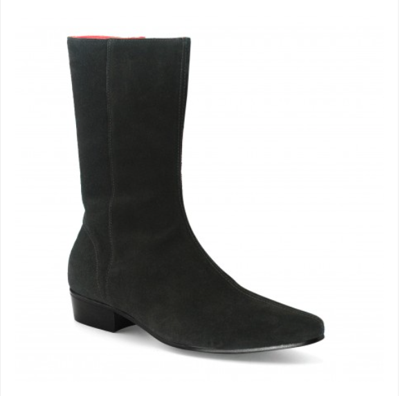 Low Lennon Boot - Black Suede