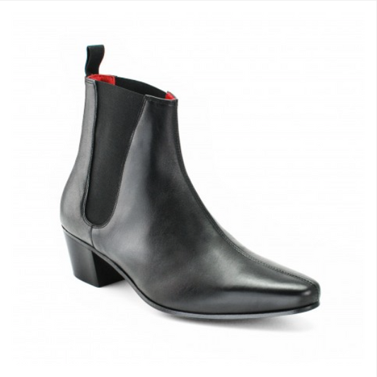 High Cavern Boot - Black Leather