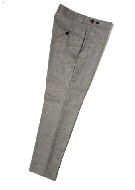 Beatwear Silver Grey Drainpipe Trousers