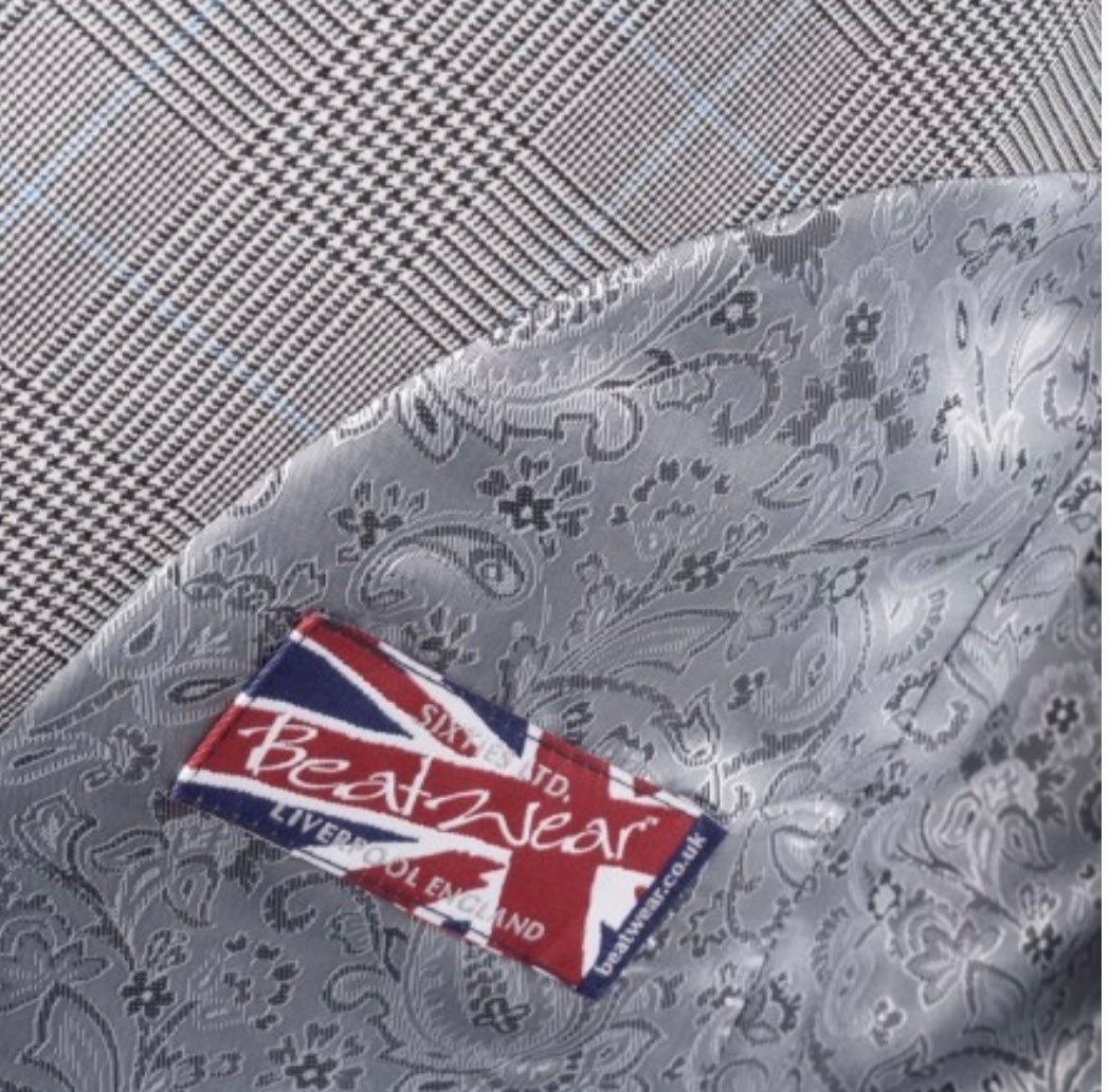 Beatwear Prince of Wales Check Mod Jacket 36 R & 36 L