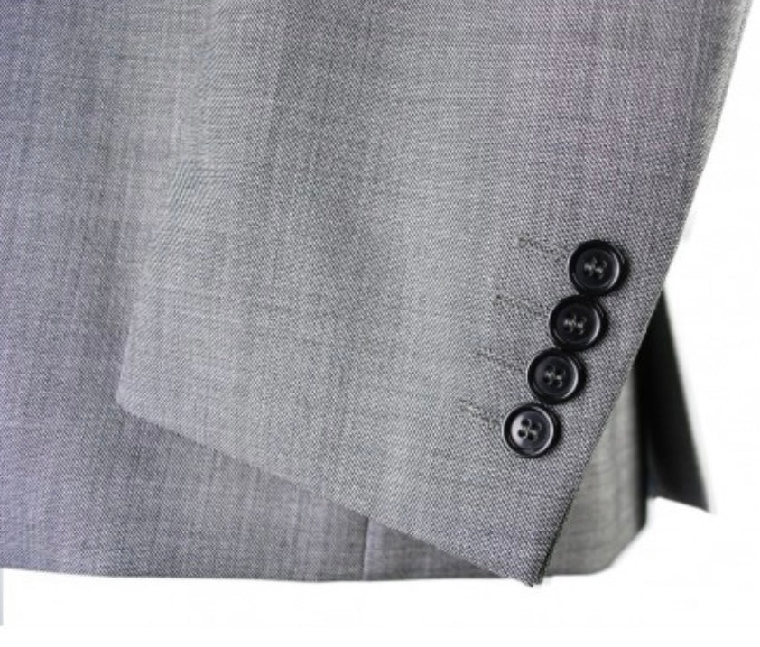 Beatwear Silver Grey Chesterfield Jacket