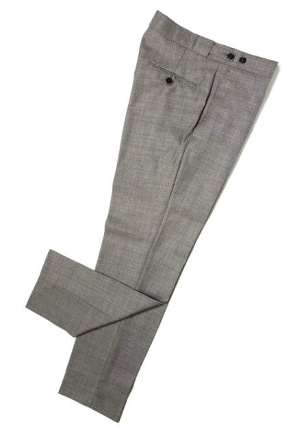 Beatwear Silver Grey Drainpipe Trousers
