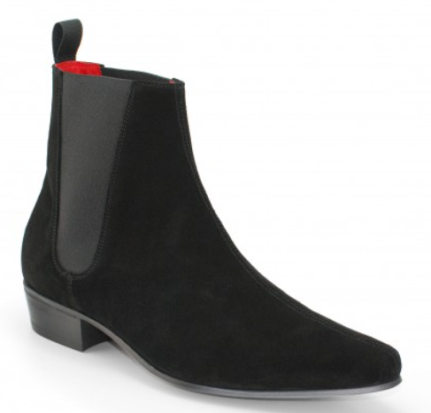 Beatwear Low Cavern Boot - Black Suede 47.5 or 48