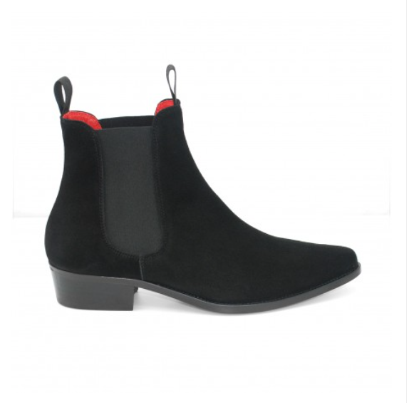 Classic Boot Black Suede Beatwear Store Outlet