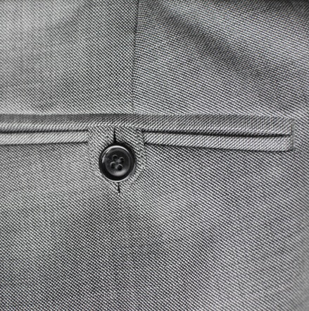 ASOS DESIGN sequin cigarette suit trousers in silver - ShopStyle